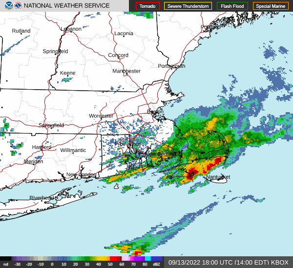 Heavy rains, thunder and lightning in parts of Massachusetts WBUR News