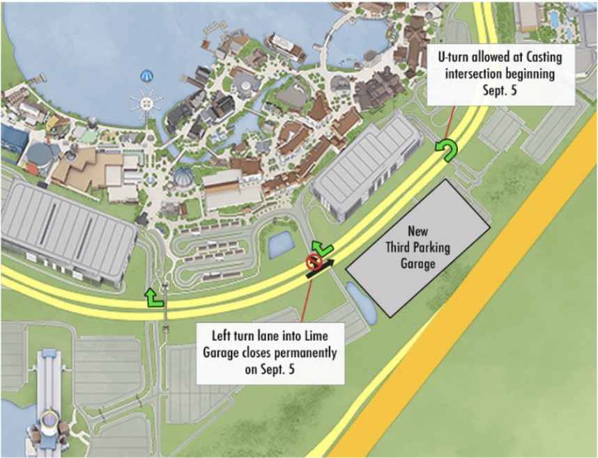 Direction To Disney Springs Breaking: Grapefruit Garage Opening At Disney Springs Delayed Once Again - Wdw News Today