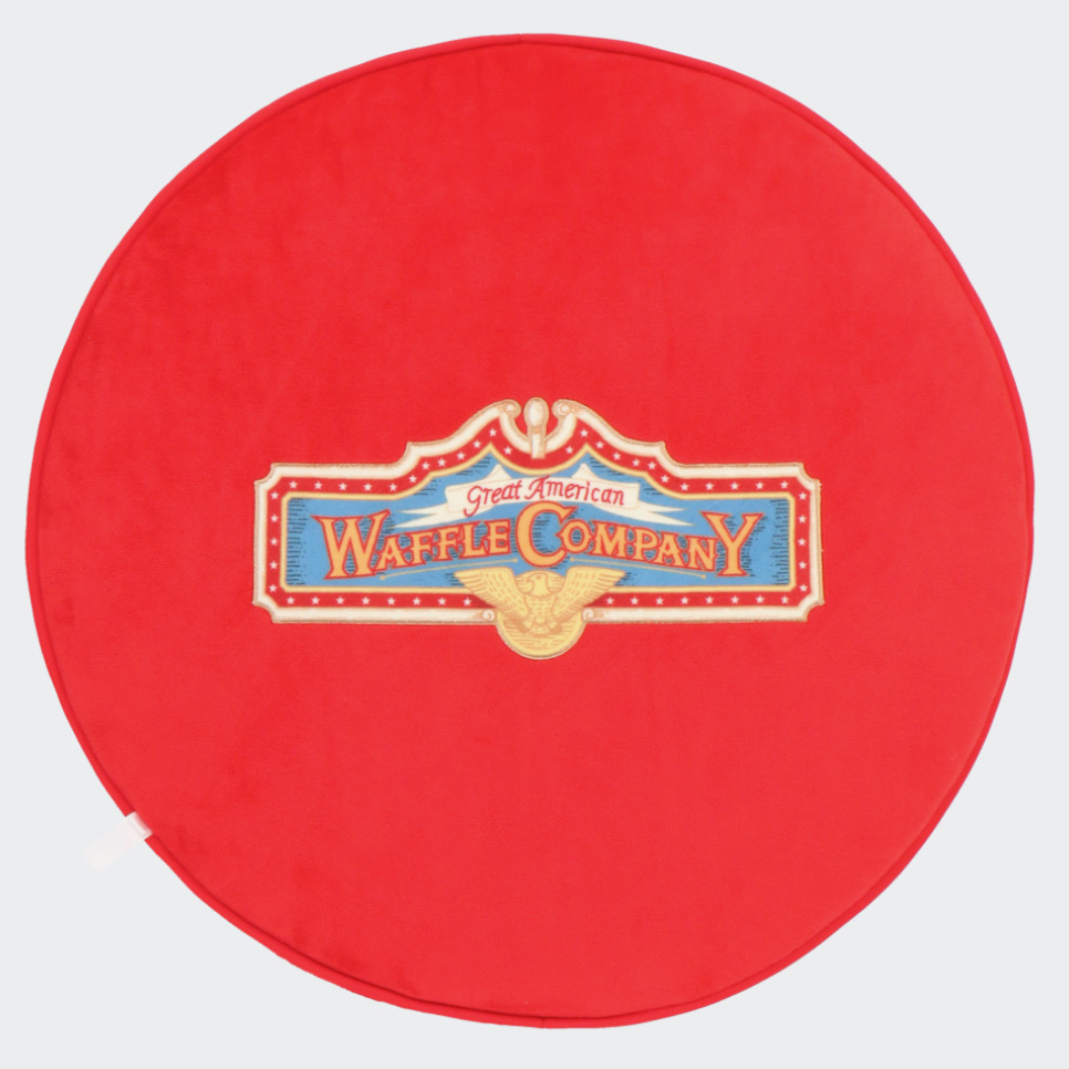 PHOTOS Adorable Great American Waffle Company "Mickey Waffle" Pillow