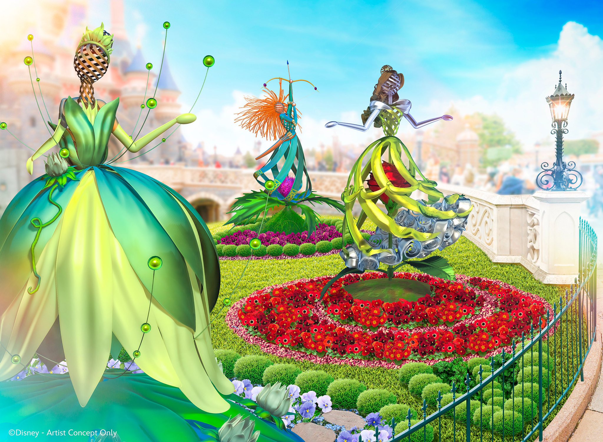 PHOTOS Special 'Gardens of Wonder' Statues & Mobiles Teased for