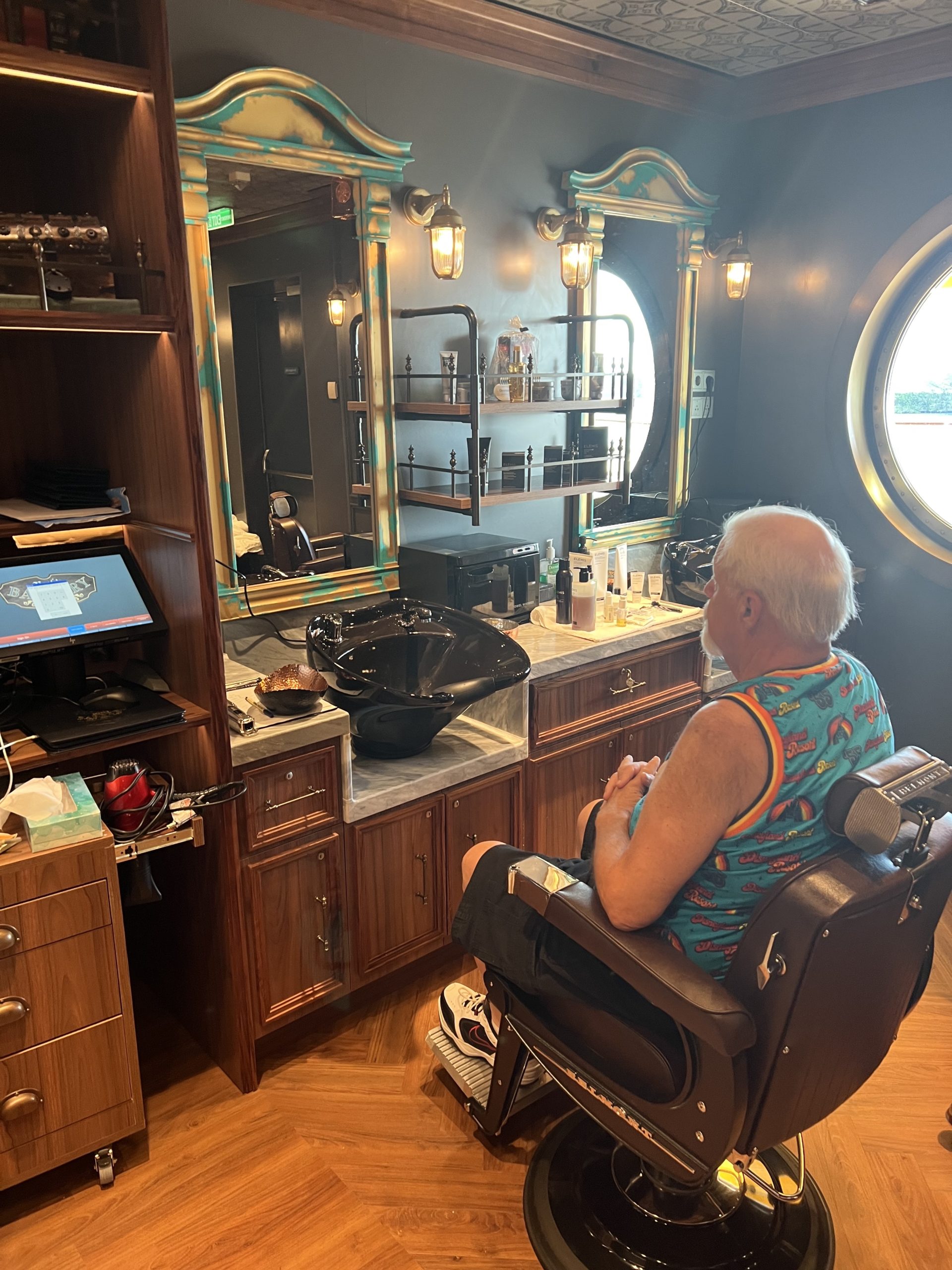 An InDepth Review of Hook's Barbery Aboard the Disney Wish WDW News