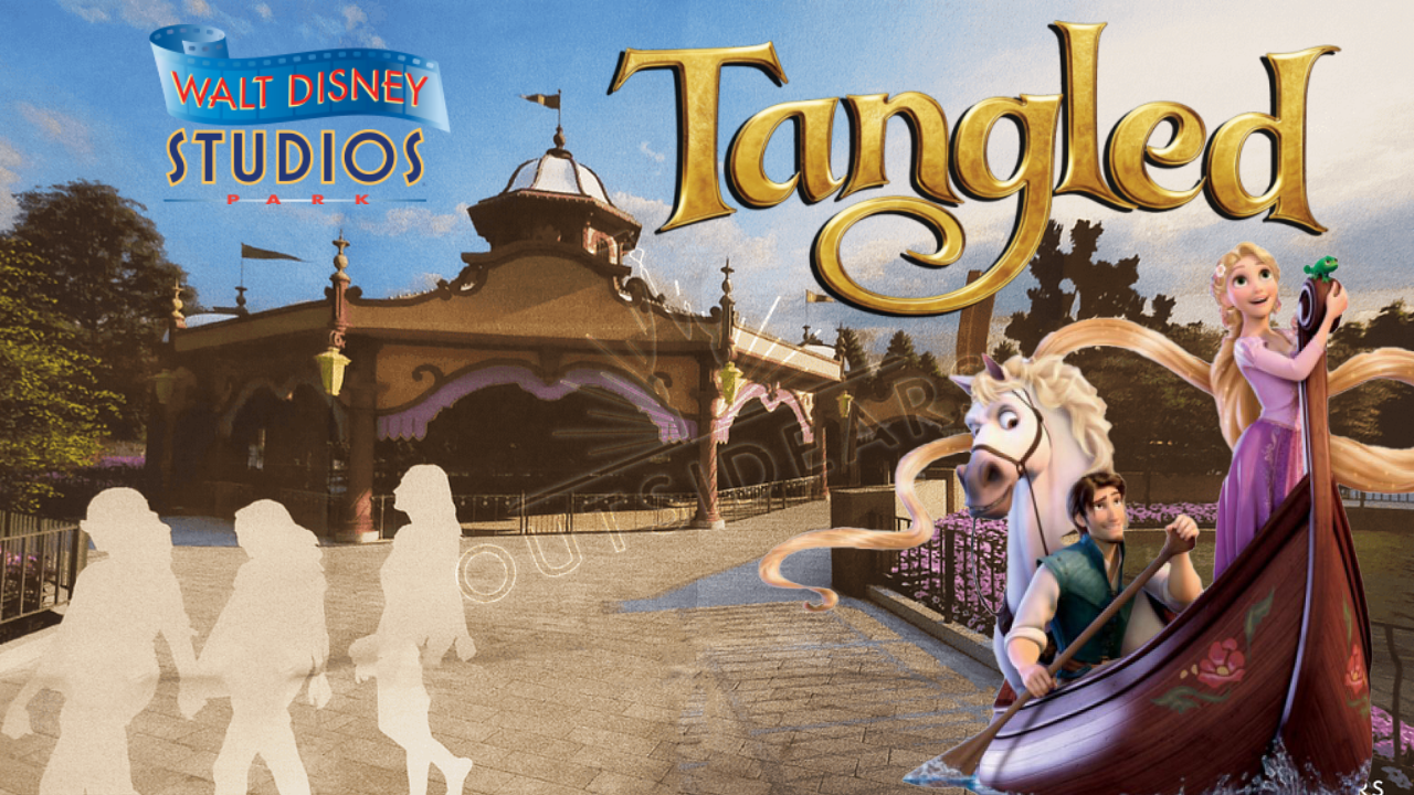 CONFIRMED 'Tangled Round Ride' Being Built at Disneyland Paris, Likely