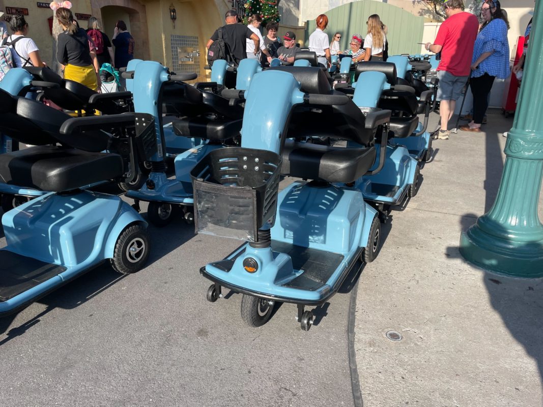 New Rentable Electric Wheelchair (ECV) Models Arrive at Walt Disney