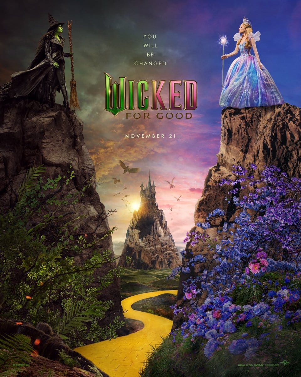 'Wicked: For Good' Poster Revealed, Film Trailer Release Date