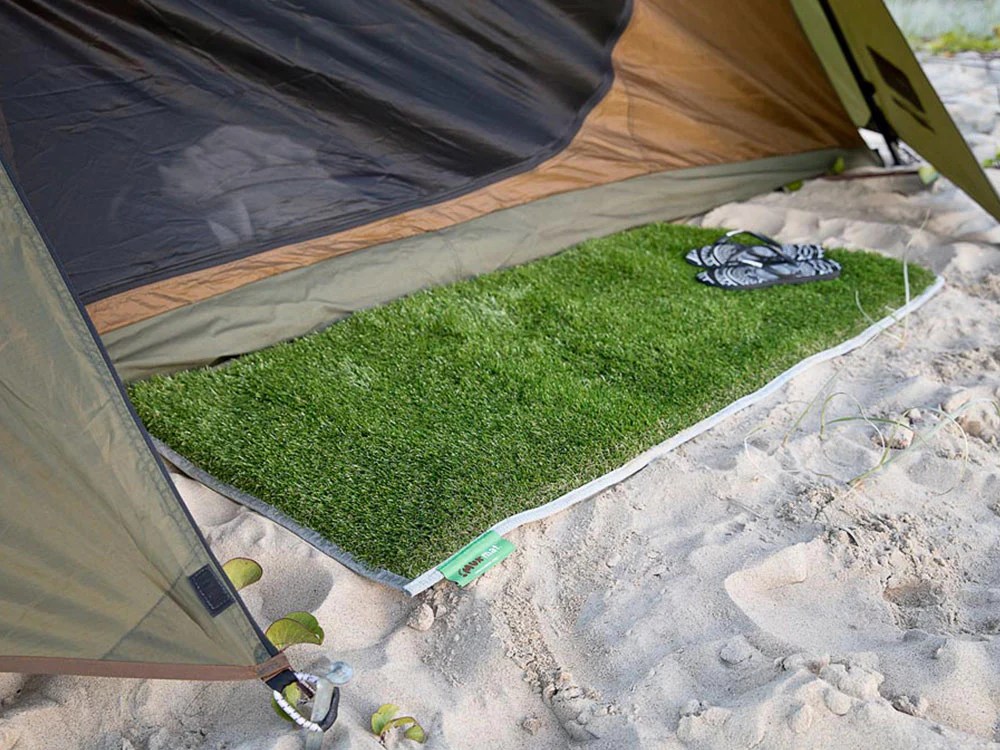 This AussieMade Doormat Helps Keep Sand and Dirt out of Your Tent or