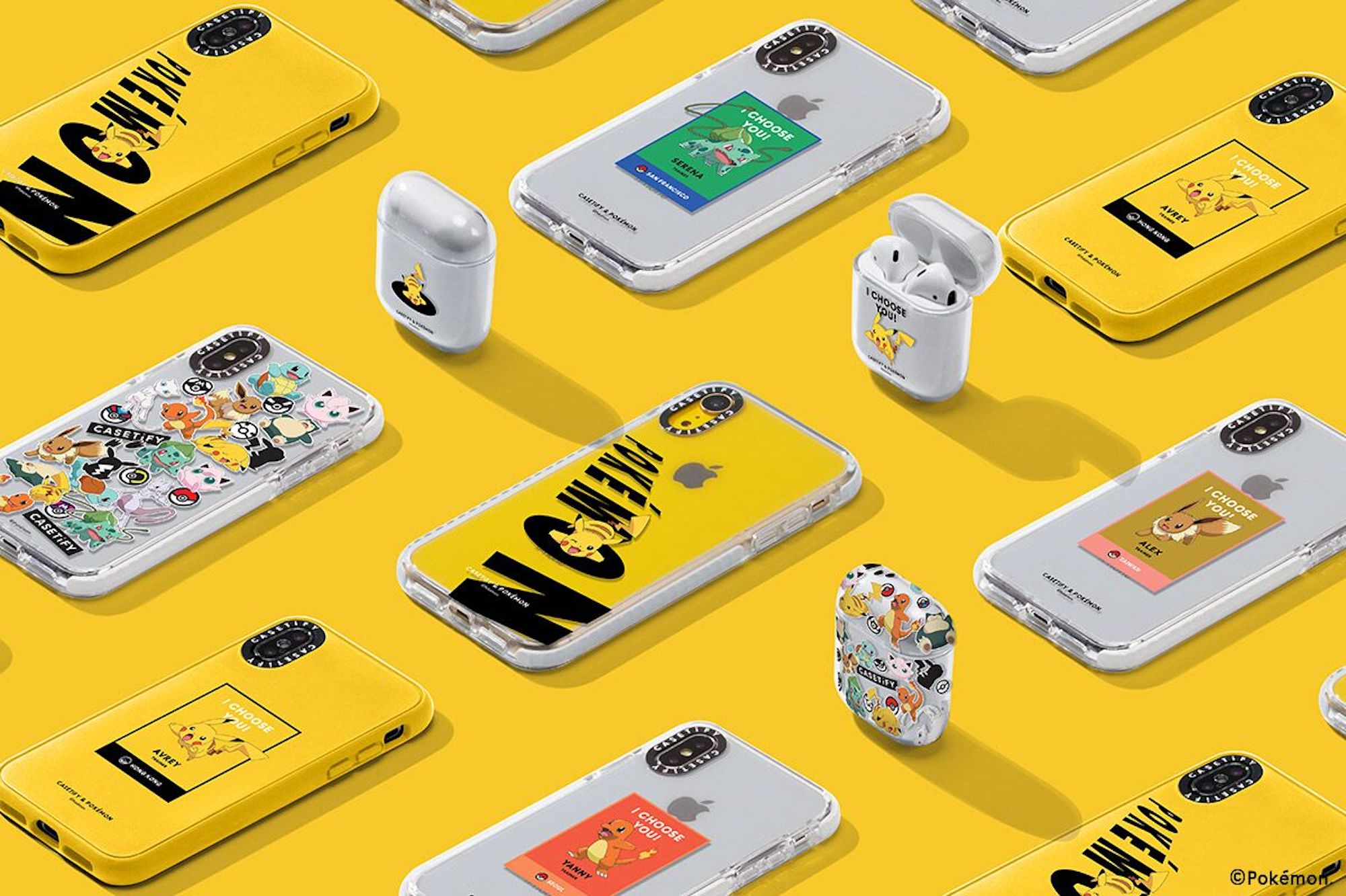 The CASETiFY & Pokémon Day and Night collection Wonderland