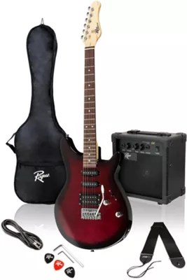 Rogue Rocketeer Electric Guitar Pack Wine Burst for sale online eBay