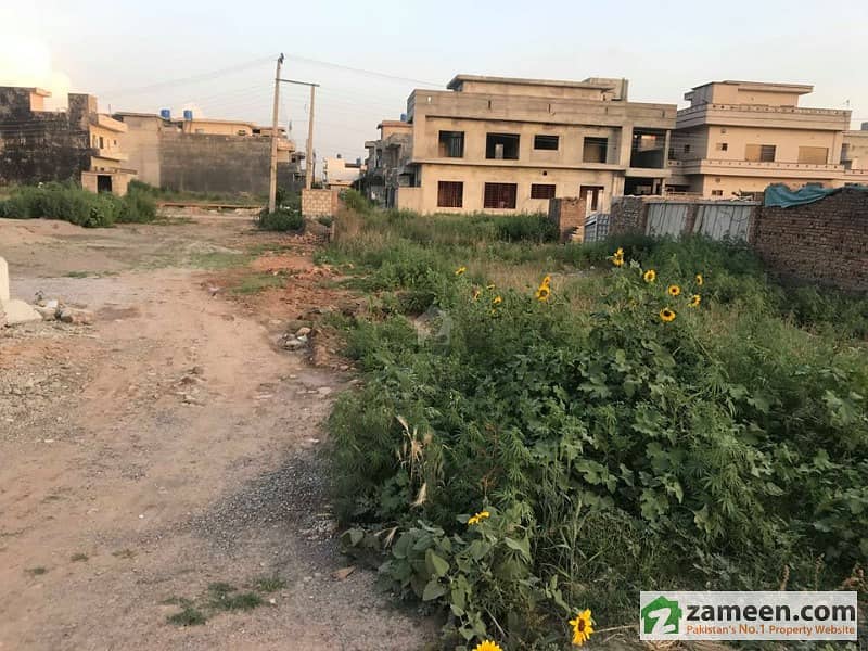 Sawan Garden Block H Extension Main Double 1 Kanal Commercial Plot Soan