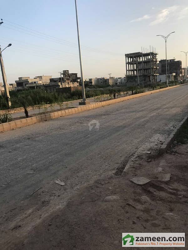 Sawan Garden Block H Extension Main Double 1 Kanal Commercial Plot Soan