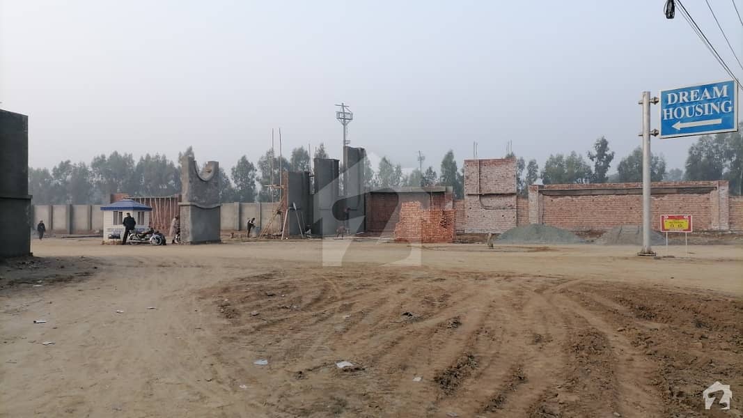 3 Marla Plot For Sale On Easy Instalment Dream Housing Society, Raiwind