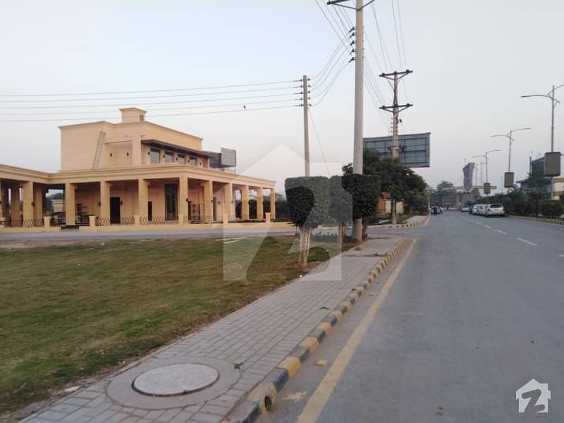 4 Marla Commercial Plot With Possession On Easy Installment Plan Al