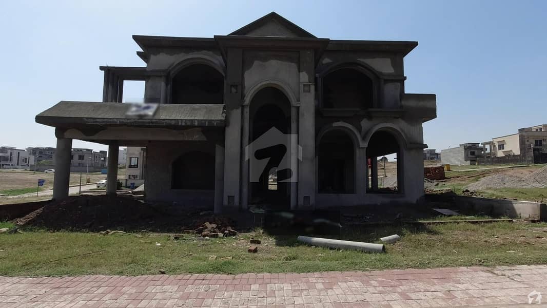 1 Kanal Grey Structure House With Basement Is Available For Sale In Bahria Town Phase 8 Bahria