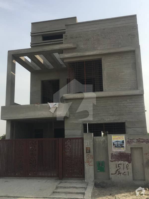 5 Marla Complete Grey Structure Double Story House For Sale In Bahria