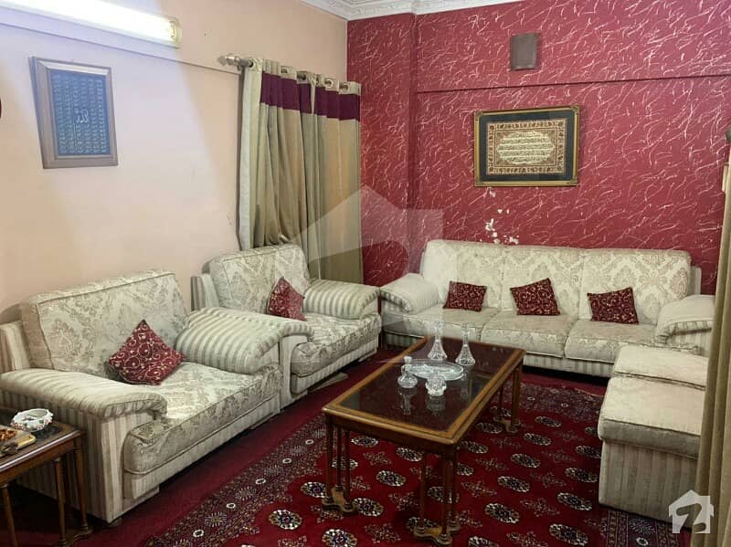 Flat For Sale Sunny Pride Main Rashid Minhas Road Block 20 Gulistan E