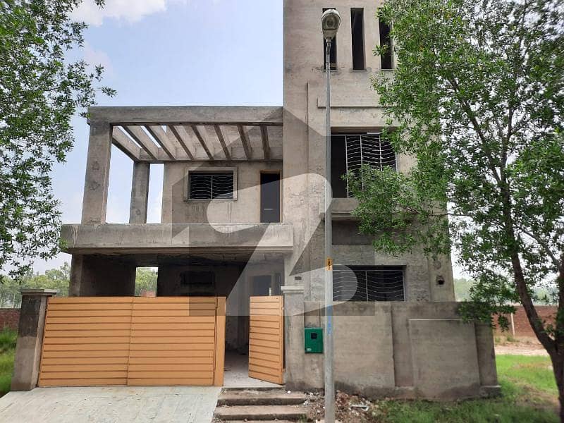 8 Marla Grey Structure House For Sale In Bahria Orchard Lahore Low Cost