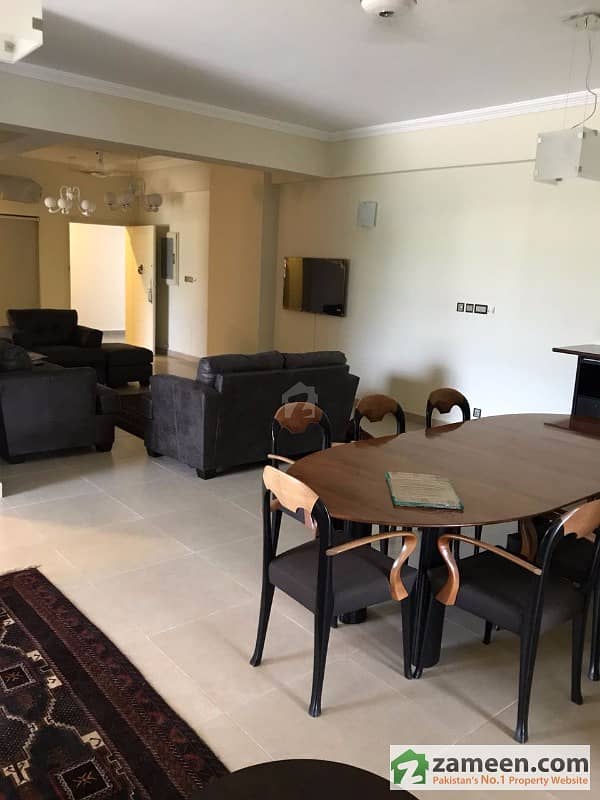 3 Beds With Servant Room Fully Furnished Apartment Karakoram Diplomatic