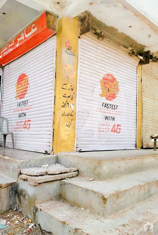 Corner Shop For Rent Shah Faisal Colony, ShahraeFaisal, Karachi