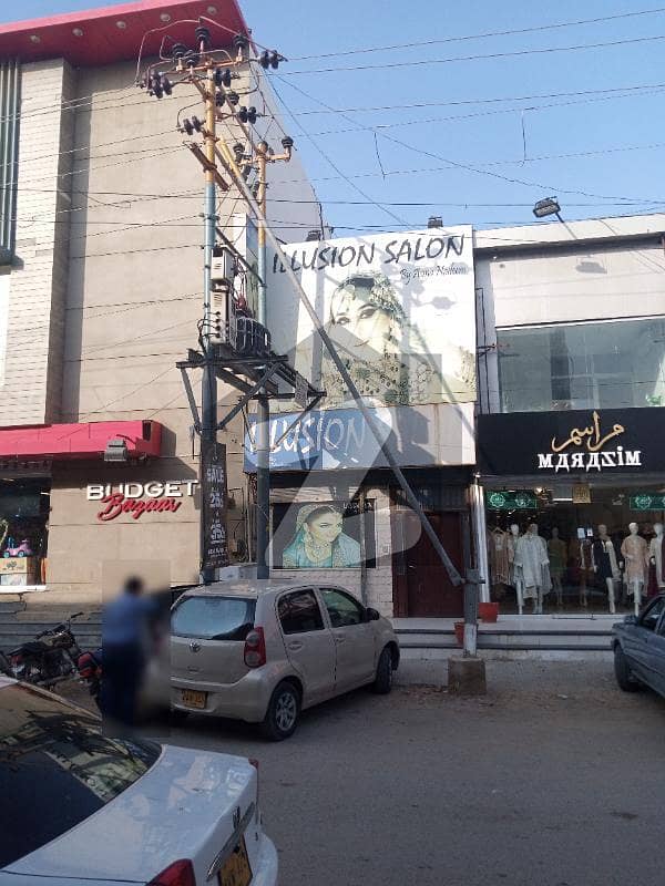 Shop For Sale KDA Market Gulshan Bl 4 Shop Ground 1st Floor & Roof
