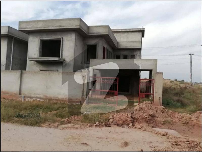 Phaf Officers Residencia Islamabad 7 Marla Double Story Grey Structure Corner House For Sale