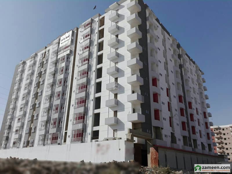 Al Ghafoor Sky Tower Brand New 4th Floor Flat For Rent North Karachi Sector 11A, North