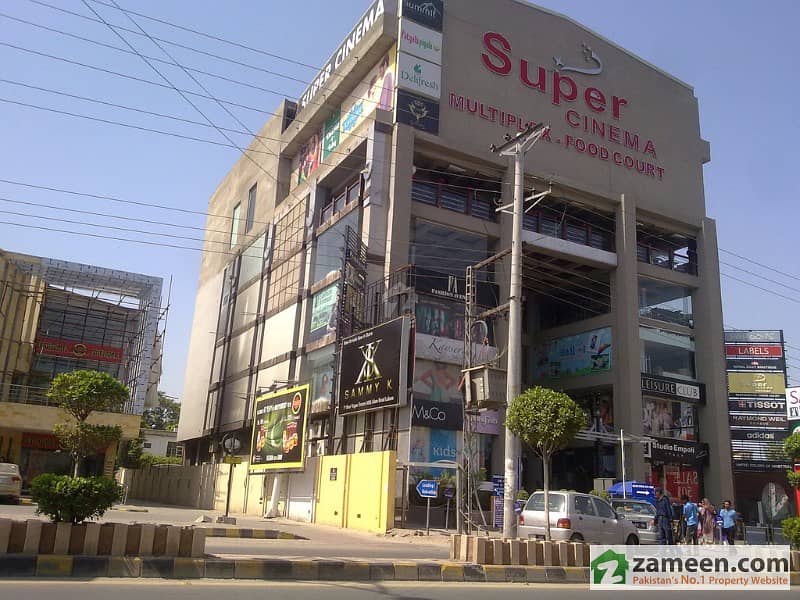 Vogue Tower Upper Ground Shop For Sale MM Alam Road, Gulberg, Lahore