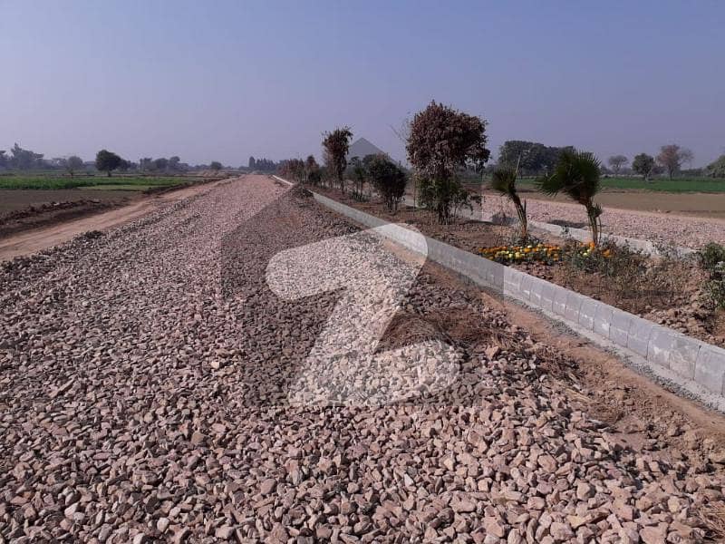 5 Marla Plot In Lda Approved Society Lahore Near Kahna City Garden