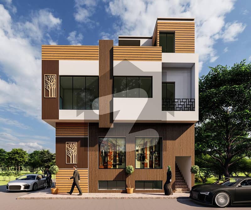 Commercial Corner Building For Sale At City Housing Jhelum G Block