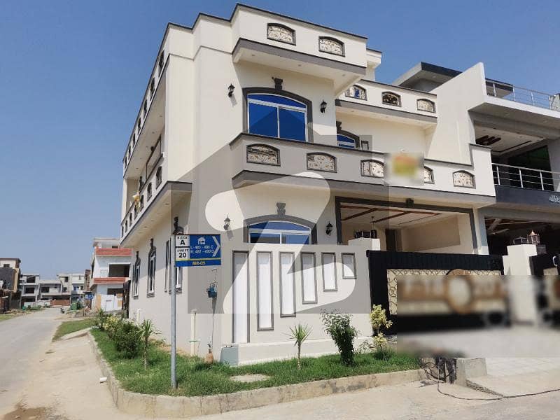 Corner Double Storey House For Sale In B Block Faisal Town Islamabad Faisal Town Phase 1 Block