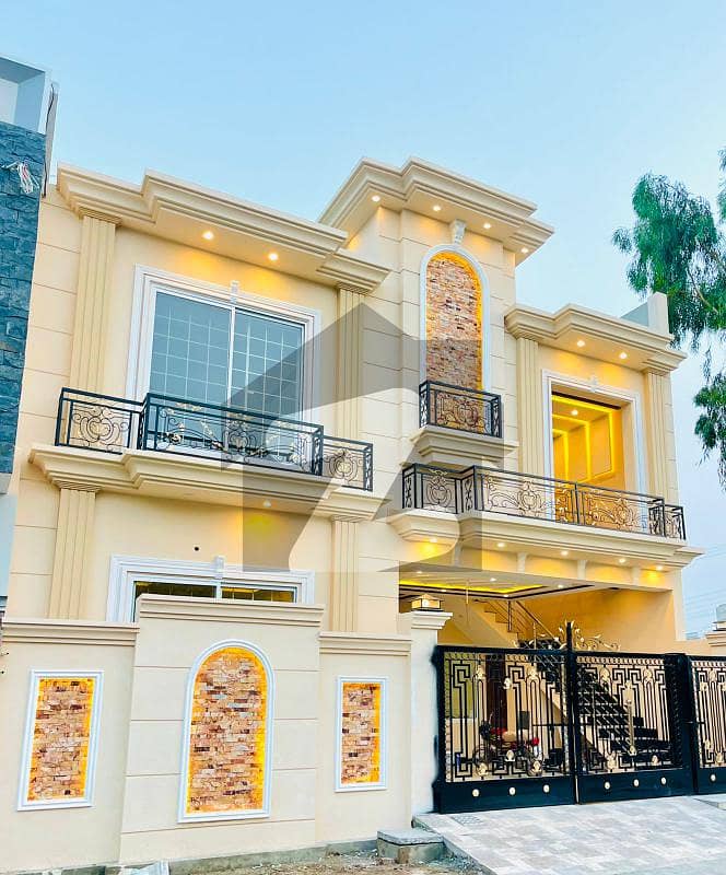 7 Marla Brand New, Spanish Design Front Elevation House For Sale Allama