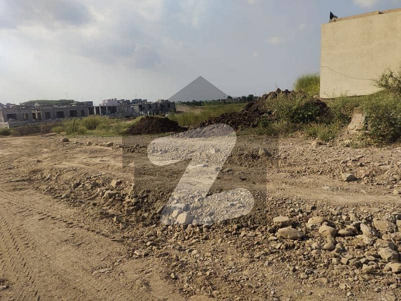 Dha Valley Islamabad 4 Marla Commercial Plot Main Boulevard 120 Ft Block I Balloted DHA Valley