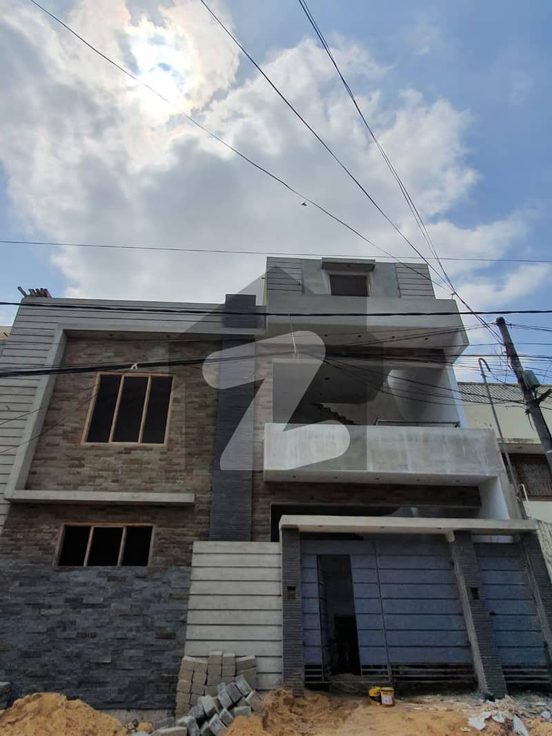Brand New 240 Sq. Yd. Ground Plus One Bungalow GulshaneIqbal Block