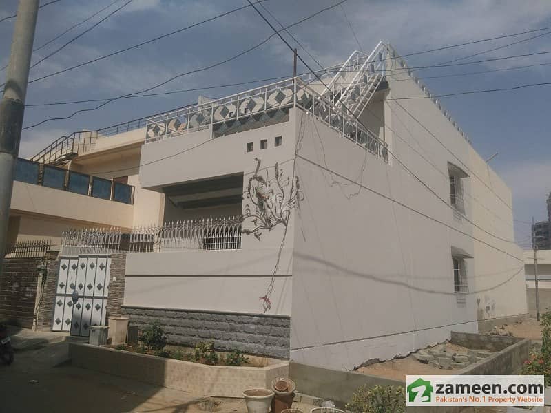 120 yd 1 unit corner 4 bed leased al hira bungalows scheme 33 near