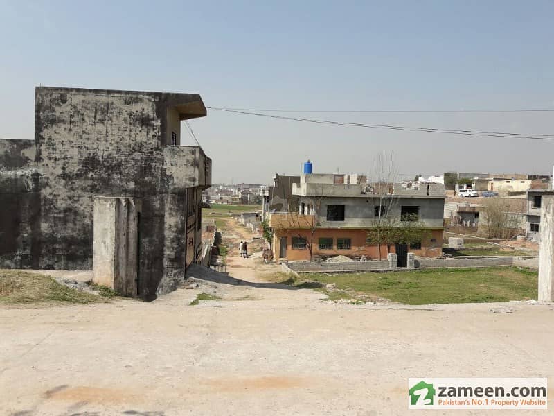 5 Marla Plot For Sale Beside Foreign Ministry Housing Kuri Road