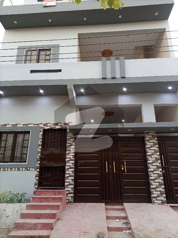 120 Sq Yards Brand New Double Storey Bungalow Available For Sale Qasimabad, Hyderabad ID42206499