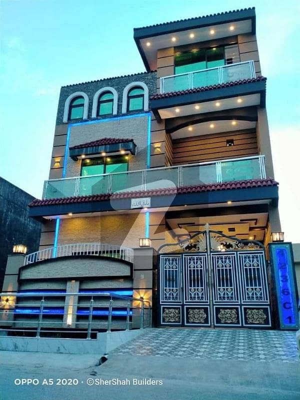 3 Story House For Sale Outer Wall Of Faiza Housing Society Near Wapda