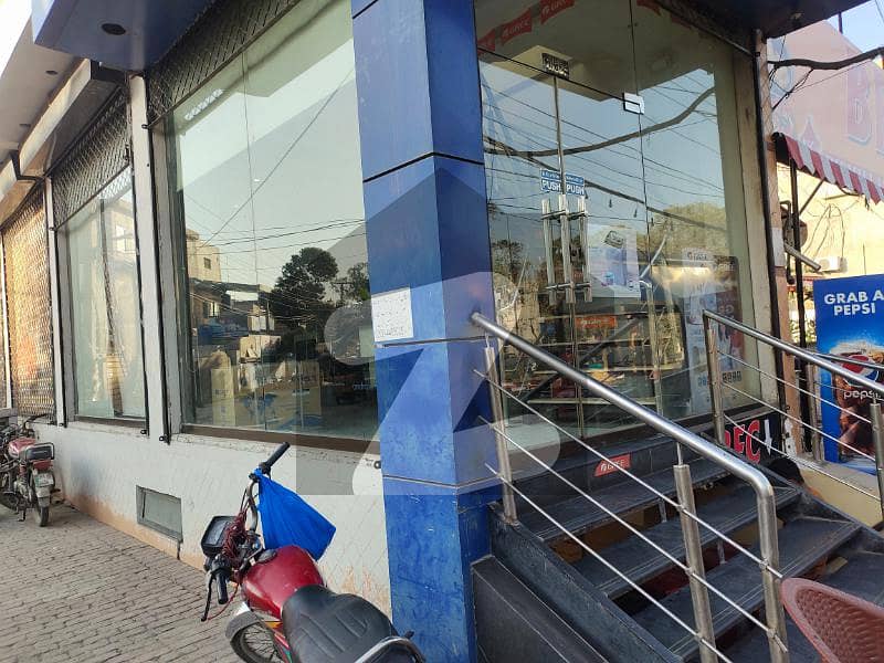 5 Marla Corner Ground + First Floor For Rent On Main Pia Road PIA Main