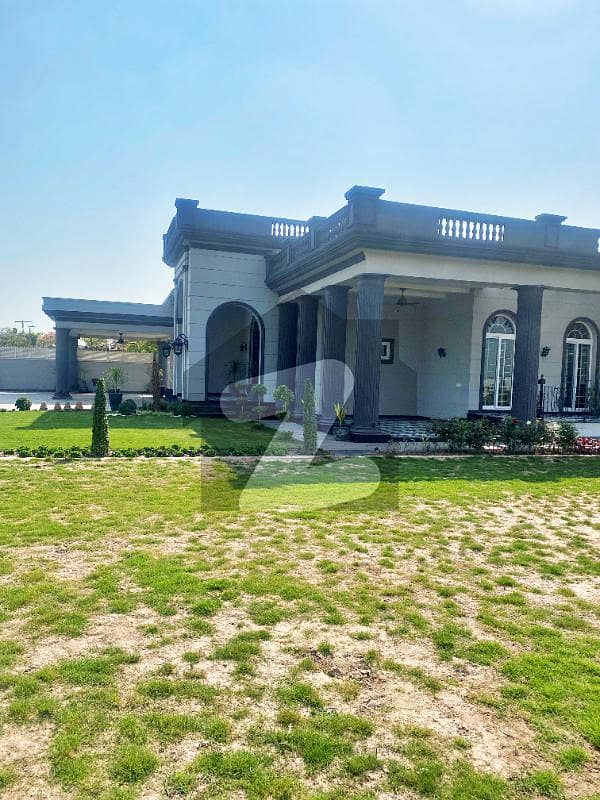 7 Kanal 3 Marla Spanish Farm House For In Chaudhry Farm House Burki