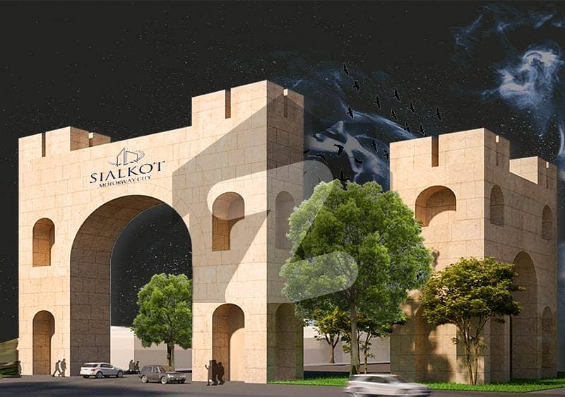 4 Marla Commercial Plot Payment Plan In Sialkot Motorway City On Three