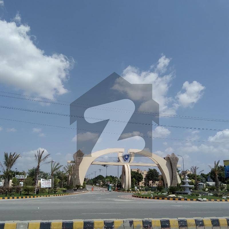 Back Of Main Boulevard Plot For Sale Royal Residencia Block D, Royal