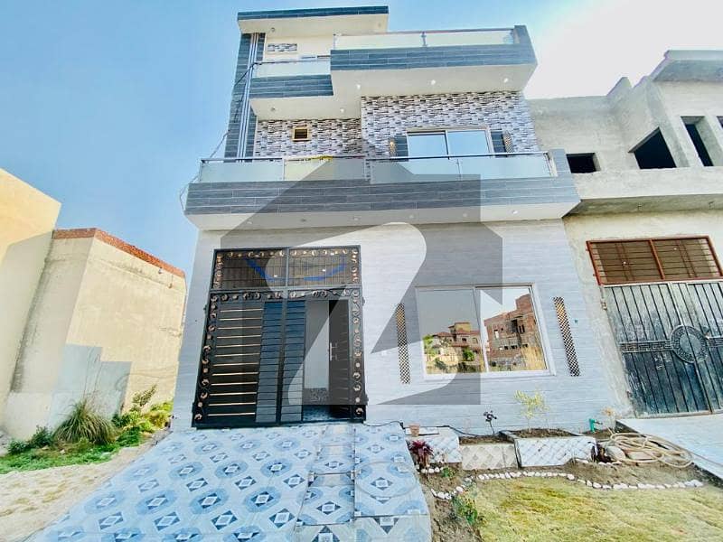 3 Marla Brand New Modern Design House For Sale In Formanites Housing