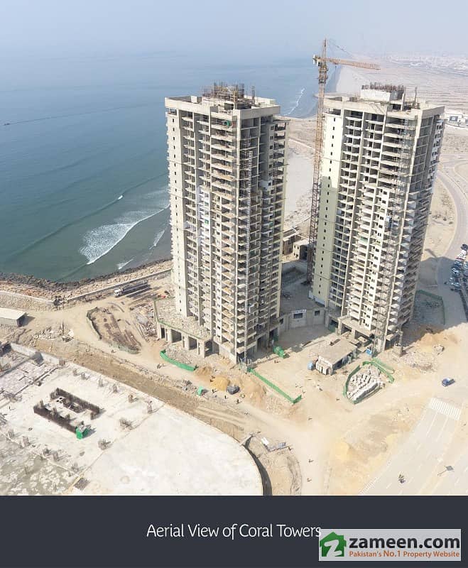 Emaar Coral Tower 1 Bed Apartment Available In Crescent Bay Karachi
