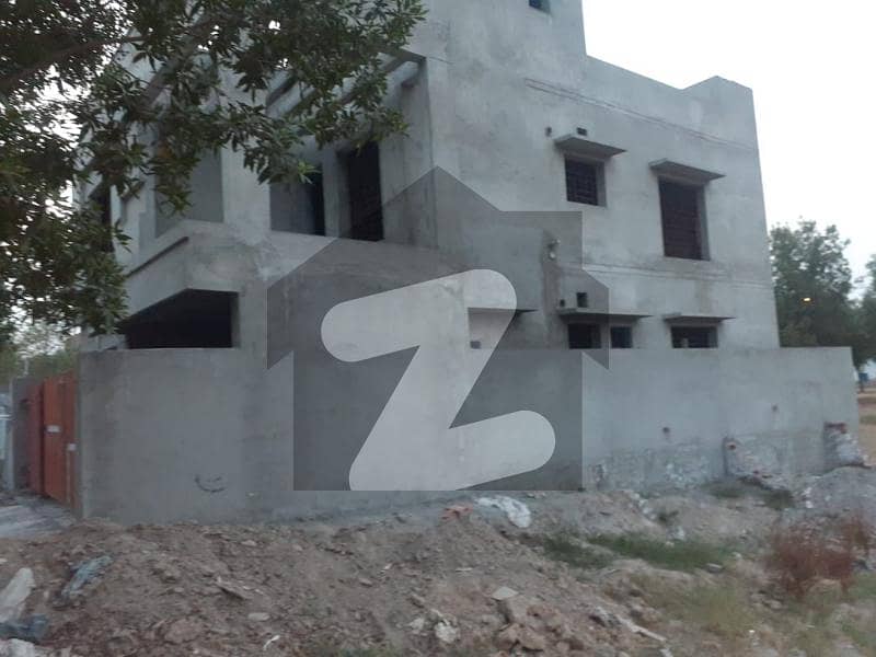 Low Price Double Storey 8 Marla Grey Structure House For Sale In Bahria