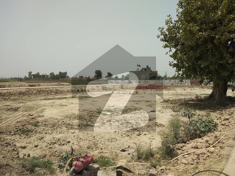 Residential plot new cutting for sale in shah Deen park in barki road