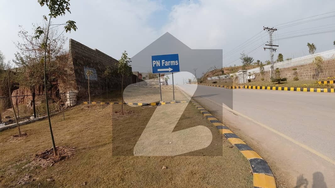 Corner, Excellent View Plot For Sale Naval Farms Phase 2 Extension