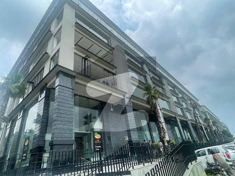 8 Marla Full Plaza For Rent In Dha Raya Commercial Prime Location Beautiful Fountain View