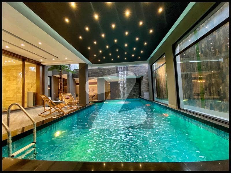 1 Kanal Slightly Used House With Indoor Swimming Pool For Sale In Dha