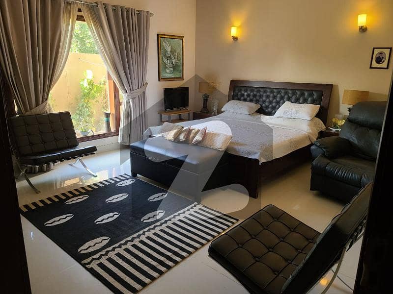 Fully Furnished Ground Portion In DHA Phase 8 Karachi DHA Phase 8, DHA