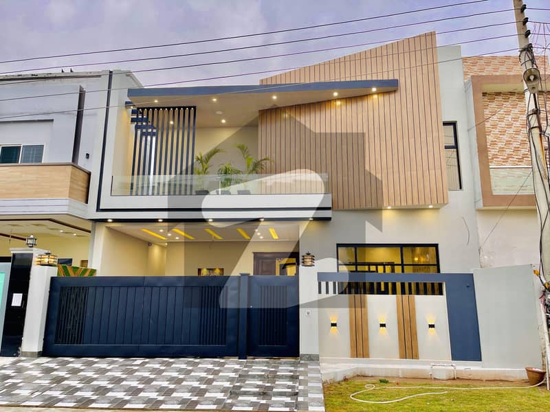 10.5 Marla Brand New Park Facing House For Sale Wapda Town Phase 2