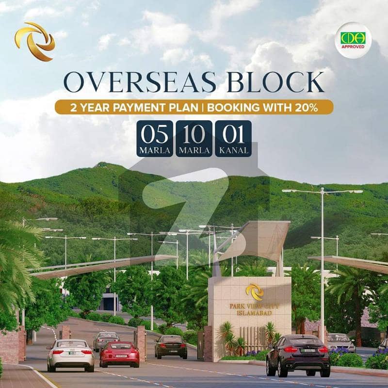 Park View City Plots On Instalments Kanal Park View City Overseas