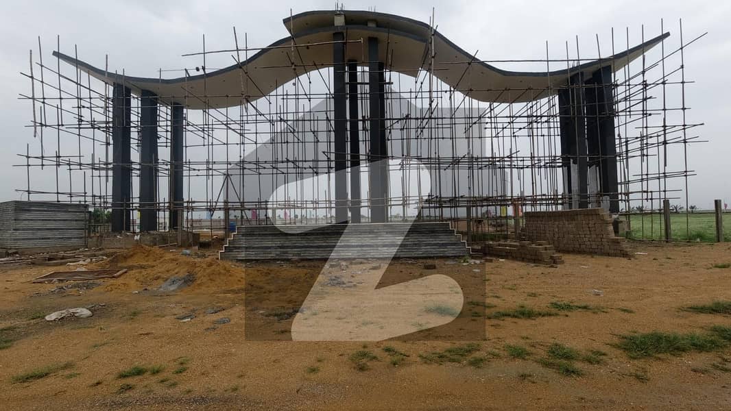 120 Sq yard Park Corner plot For Sale Al Ghafoor Green City 2 Al